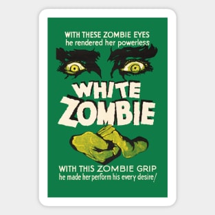 White Zombie Movie Poster Magnet